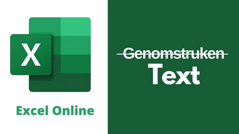 genomstruken text drive