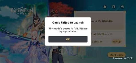 genshin impact cloud game failed to launch