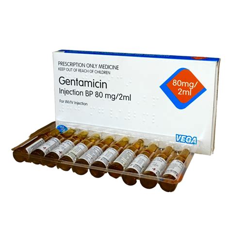 gentamicin 80mg | Gentamicin 80mg l thuc g Cng dng