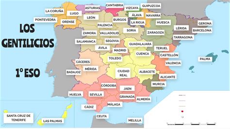 Gentilicios De España