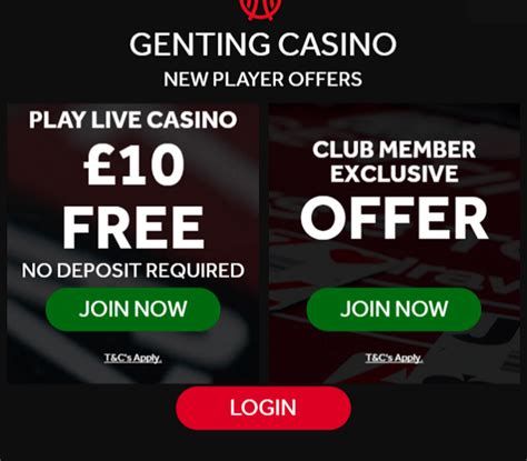 genting casino no deposit