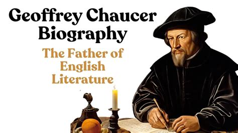 geoffrey chaucer biography summary example