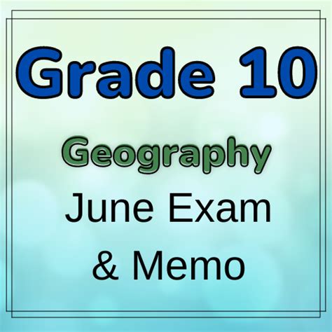 Read Geograph June Exam Grade10 Study Guide 2014 