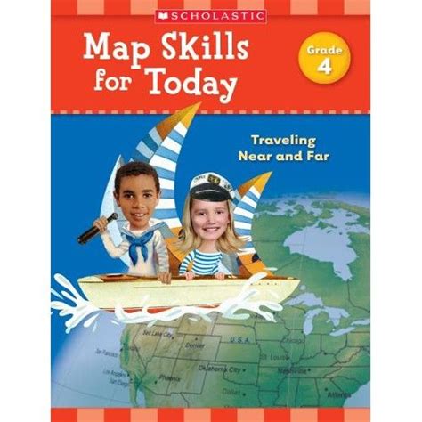 Geography And Map Skills Scholastic Using A Map Key Worksheet - Using A Map Key Worksheet