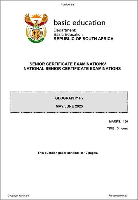 geography caps grade 12 june exam