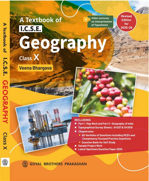 Geography Class 10 Icse Notes