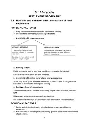 Geography P2 Assignment Term2 2014