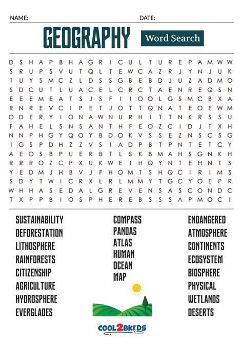 Geography Word Search Puzzle With Answer Key Literary Terms Word Search Answer Key - Literary Terms Word Search Answer Key