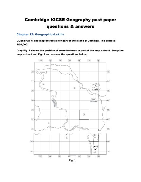 Read Geography Igcse Paper 2 Question 2012 