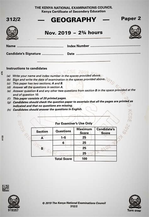 Read Geography Paper 1 Grade10 2014 