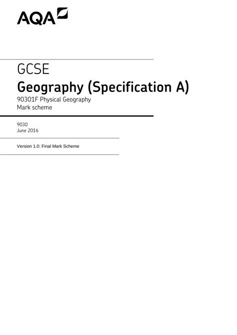 Download Geography Specification A Wordpress 