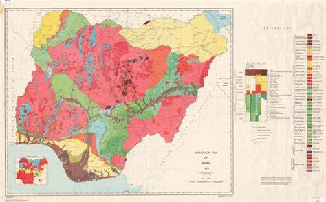 geological map of nigeria
