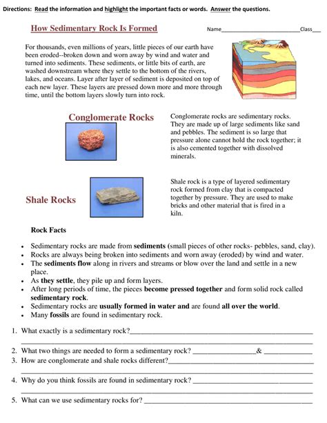 Geology Worksheet 2nd Grade   Complete Geology 101 Worksheet Bundle Pack Create Your - Geology Worksheet 2nd Grade
