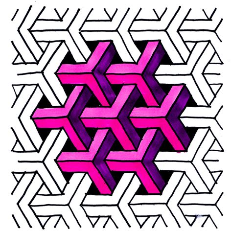 Geomegic Diy Coloring Pattern Designs Geometric Design Drawing With Color - Geometric Design Drawing With Color