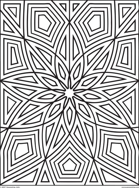 Geometric Coloring Pages Stop Googling Amp Start Coloring Geometry Coloring Pages Printable - Geometry Coloring Pages Printable
