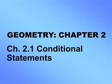 Geometry 2 1 Conditional Statements Flashcards Quizlet Conditional Statements Worksheet With Answers - Conditional Statements Worksheet With Answers