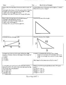 geometry answer keys mvb math
