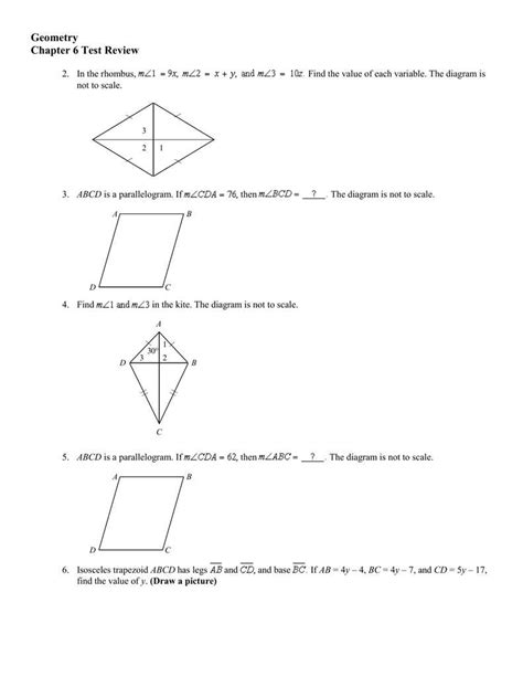 Geometry Chapter 6 Barrington High School