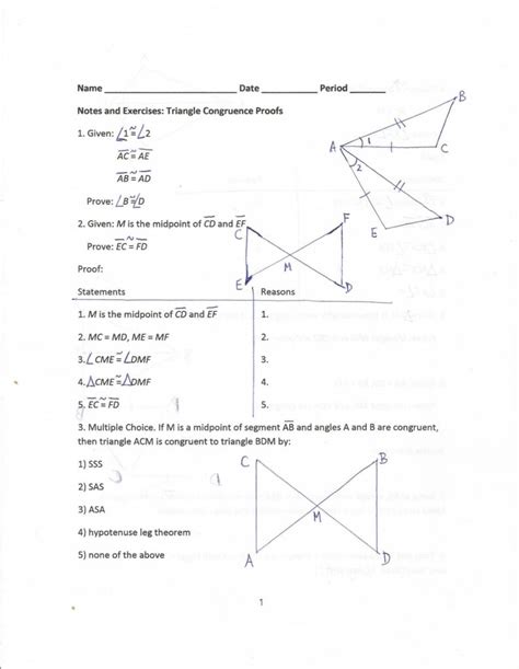 Geometry Common Core Answers
