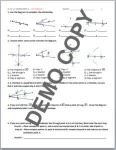 geometry common core answers chapter review teachers