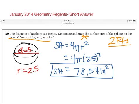 geometry january 2014 regents