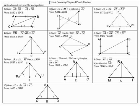 Geometry Proofs Examples And Answers