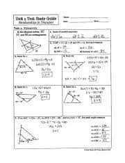 Geometry Review Packet