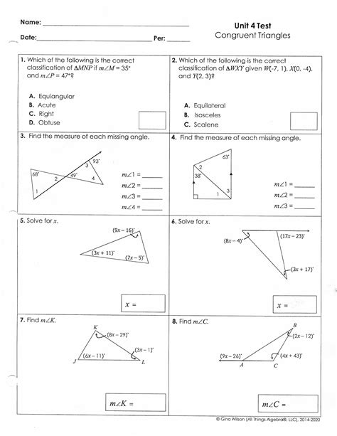 Geometry Semester 2 Unit 4 Answers Apex