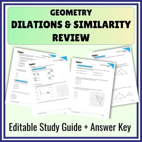 Geometry Similarity Test Study Guide