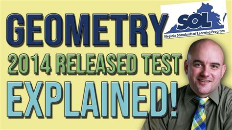 Geometry Spring 2014 Sol Released Test Answers