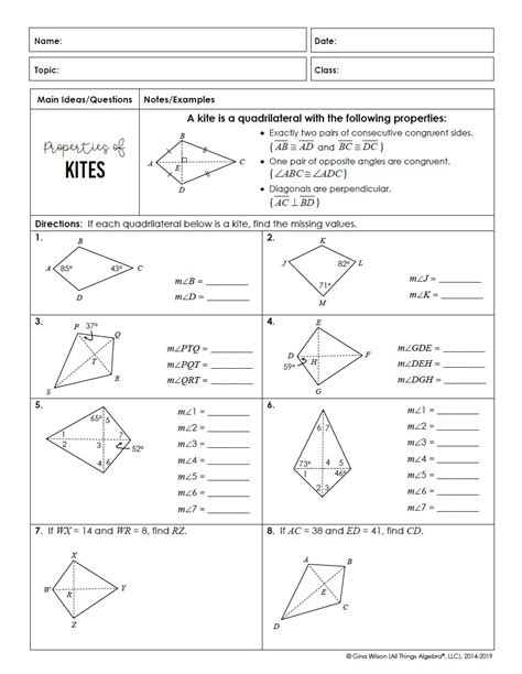 Geometry Unit 8 Test