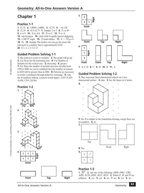 Geometry Workbook Answers Pdf