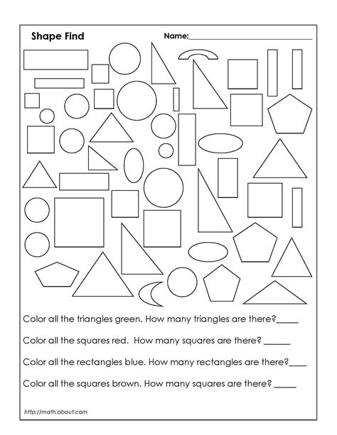 Geometry Worksheets For Kids In 1st 2nd 3rd 4th Grade Math Protractor Worksheet - 4th Grade Math Protractor Worksheet