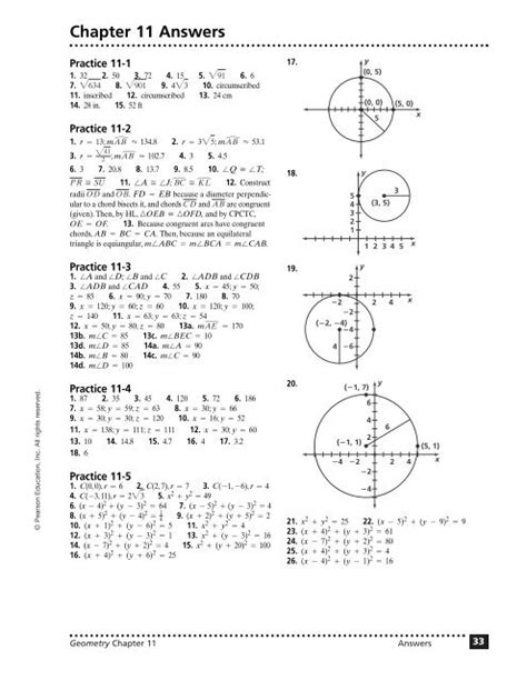 Read Geometry Chapter 11 Extra Practice Answers 
