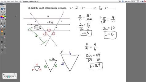 Read Online Geometry Chapter 6 Review 