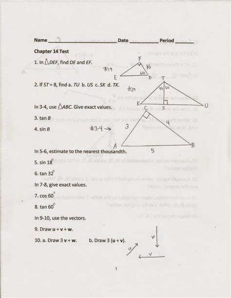 Download Geometry Chapter 6 Study Guide 