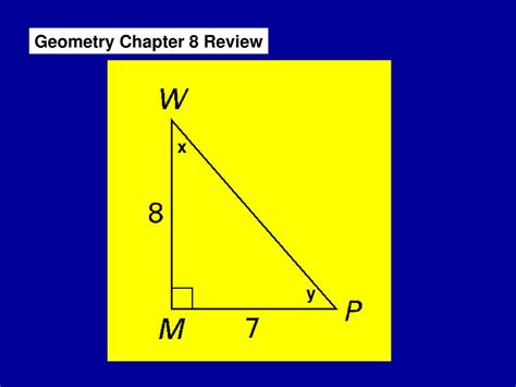 Read Online Geometry Chapter 8 Review 