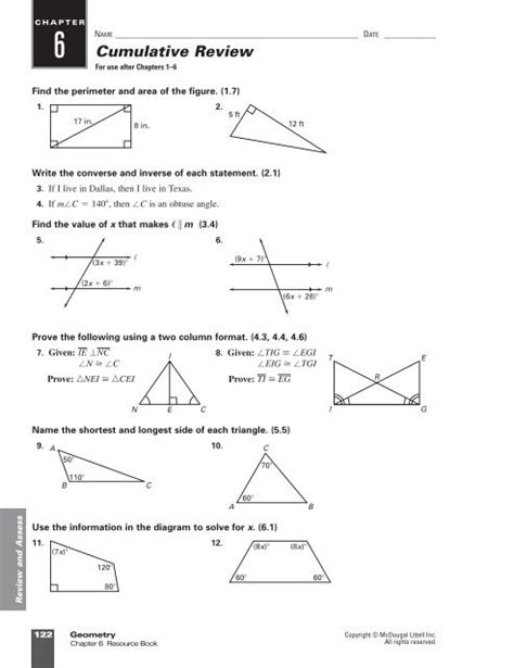 Download Geometry Cumulative Review Chapters 3 Answers Ebooks 