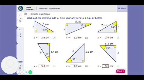 Download Geometry Find The Missing Side Answers Tropygram 