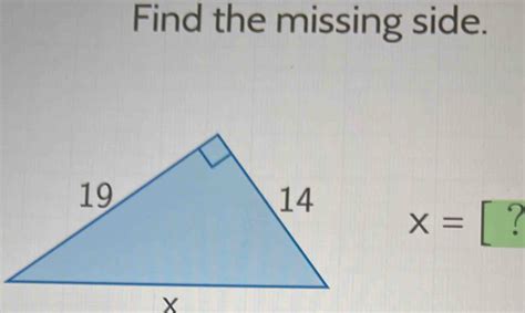 Download Geometry Find The Missing Side Answers Tropygram 