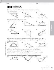 Read Online Geometry Practice B Lesson 12 Answers 