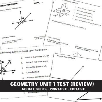 Read Online Geometry Quiz 1 Review Answerstebook 