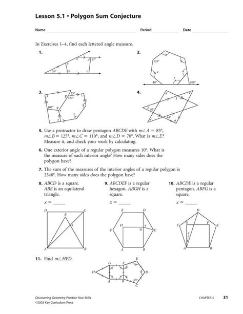 Download Geometry Resource Lesson 4 Practice A Answers 