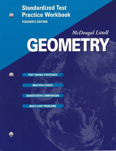 Download Geometry Standardized Test Practice Workbook 