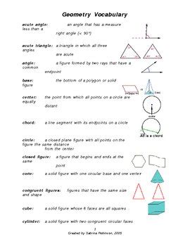 Read Geometry Study Guides 