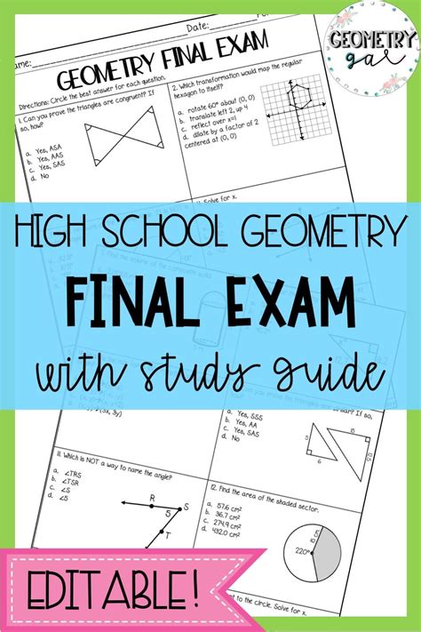 Read Geometry Study Guides 