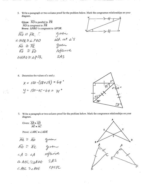 Read Geometry Unit 3 Test Answers 