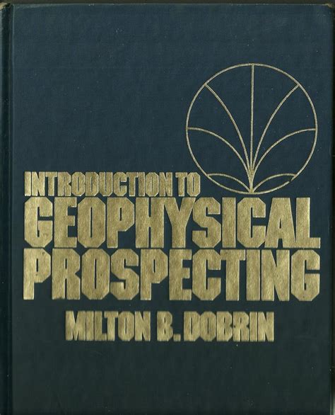 Geophysical Prospecting Dobrin