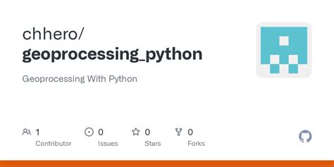 geoprocessing with python