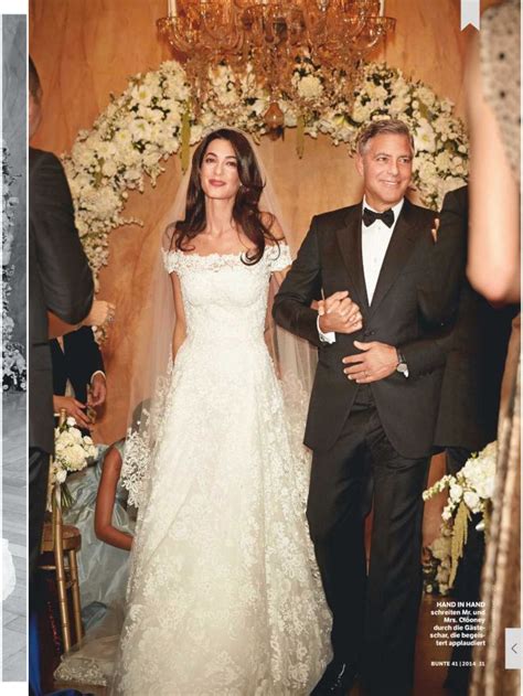 George Clooney Amal Wedding Dress